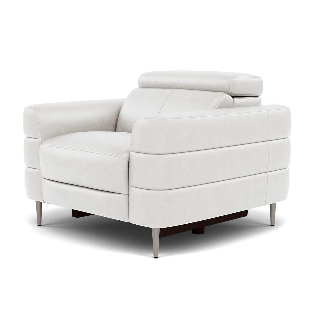 Hoy Armchair - Chair Static W/Manual Headrest Cat NL/O — O7304 Orlando Quiet Grey, gallery image 3
