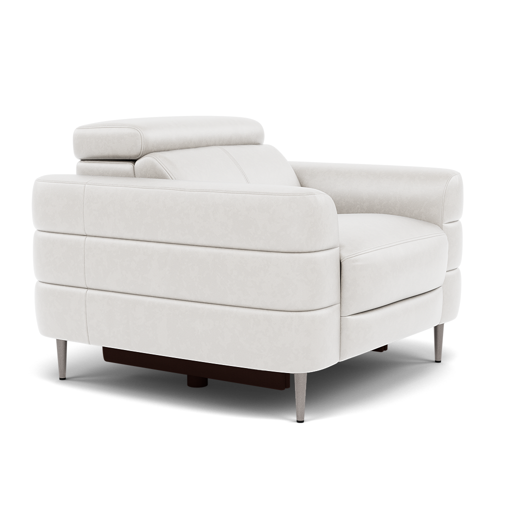 Hoy Armchair - Chair Static W/Manual Headrest Cat NL/O — O7304 Orlando Quiet Grey, gallery image 1