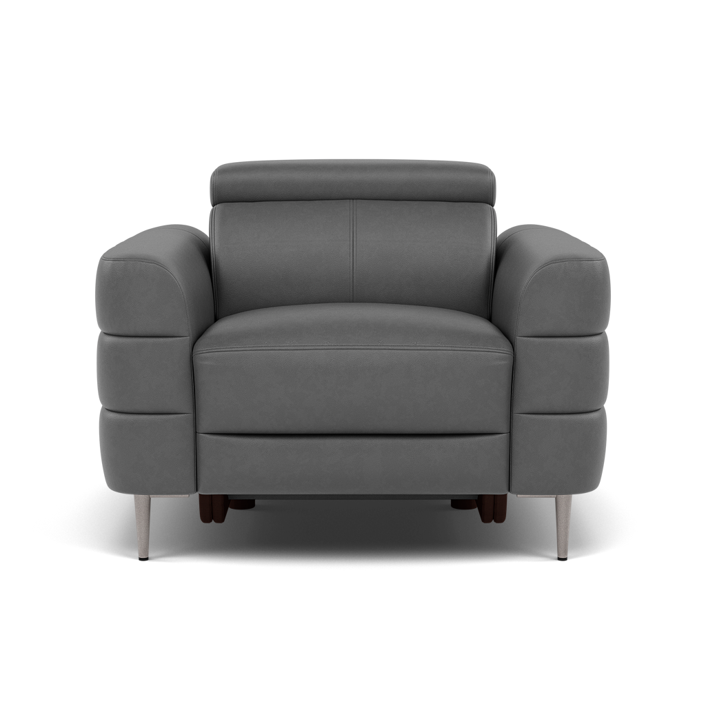 Hoy Armchair - Chair Static W/Manual Headrest Cat NL/O Sterling Home 9 O7300 Orlando Dark Grey