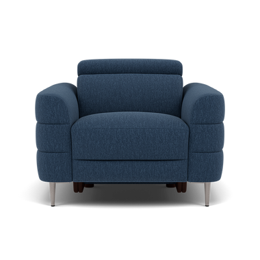 Hoy Armchair - Chair Static W/Manual Headrest Fabric Armchairs Sterling Home 9 KB-1290-UK Amigo Navy