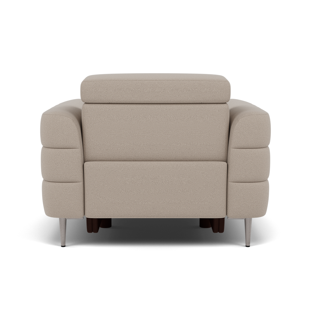 Hoy Armchair - Chair Static W/Manual Headrest Fabric — CU9101-5-UK Oxford Beige, gallery image 2