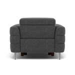 Hoy Armchair - Chair Static W/Manual Headrest Fabric — KB-1281-UK Darwin Charcoal, gallery image 2