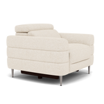 Hoy Armchair - Chair Static W/Manual Headrest Fabric — KB-1285-UK Darwin Ivory, gallery image 1