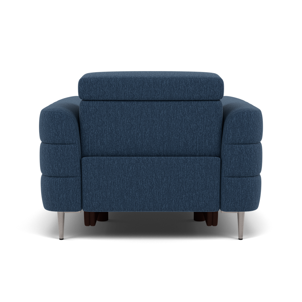 Hoy Armchair - Chair Static W/Manual Headrest Fabric — KB-1290-UK Amigo Navy, gallery image 2