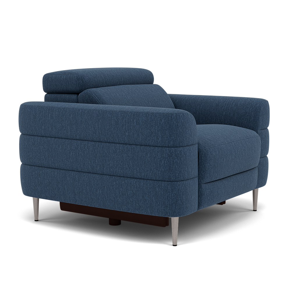 Hoy Armchair - Chair Static W/Manual Headrest Fabric — KB-1290-UK Amigo Navy, gallery image 1