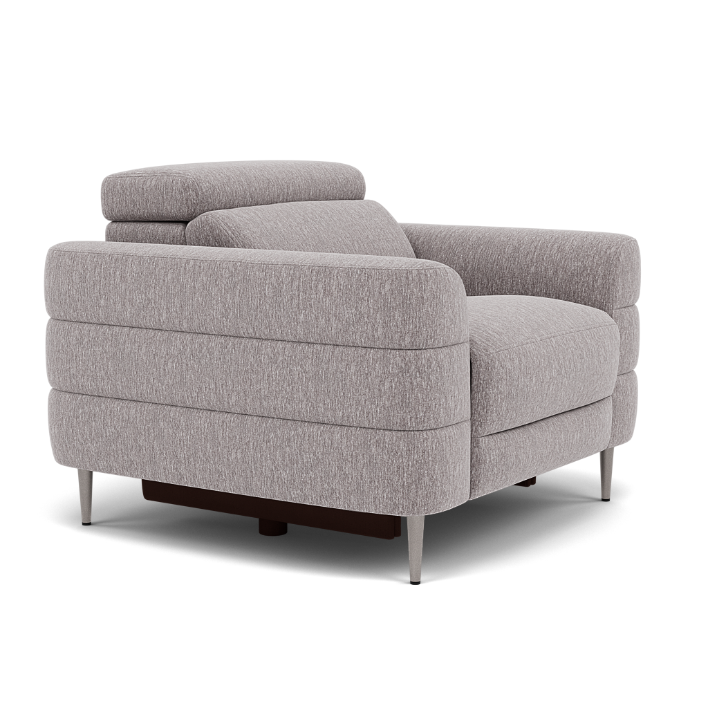 Hoy Armchair - Chair Static W/Manual Headrest Fabric — KB-1291-UK Amigo Granite, gallery image 1