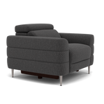 Hoy Armchair - Chair Static W/Manual Headrest Fabric — KB-1295-UK Amigo Coal, gallery image 1