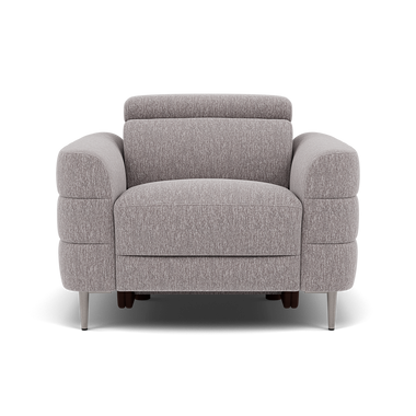 Hoy Armchair - Chair Static W/Manual Headrest Fabric Armchairs Sterling Home 10 KB-1291-UK Amigo Granite