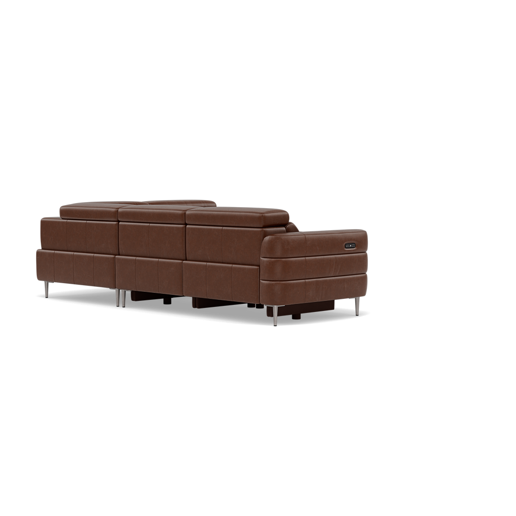 Hoy Corner Sofa - Combination 1 - Left Hand Facing Sofa Corner Group Cat M - Left Hand Facing — M1595 Monaco Coffee, gallery image 2