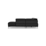 Hoy Corner Sofa - Combination 1 - Left Hand Facing Sofa Corner Group Cat M - Left Hand Facing — M5657 Melbourne Black, gallery image 1
