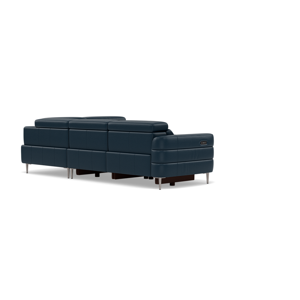 Hoy Corner Sofa - Combination 1 - Left Hand Facing Sofa Corner Group Cat M - Left Hand Facing — M5661 Melbourne Navy Blue, gallery image 2