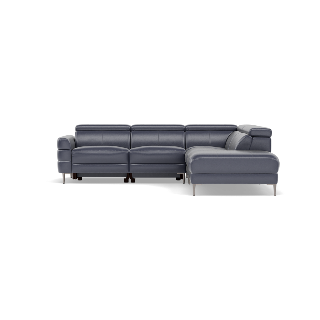 Hoy Corner Sofa - Combination 1 - Left Hand Facing Sofa Corner Group Cat NL/O - Left Hand Facing — NL5100 New York Dark Blue, gallery image 3