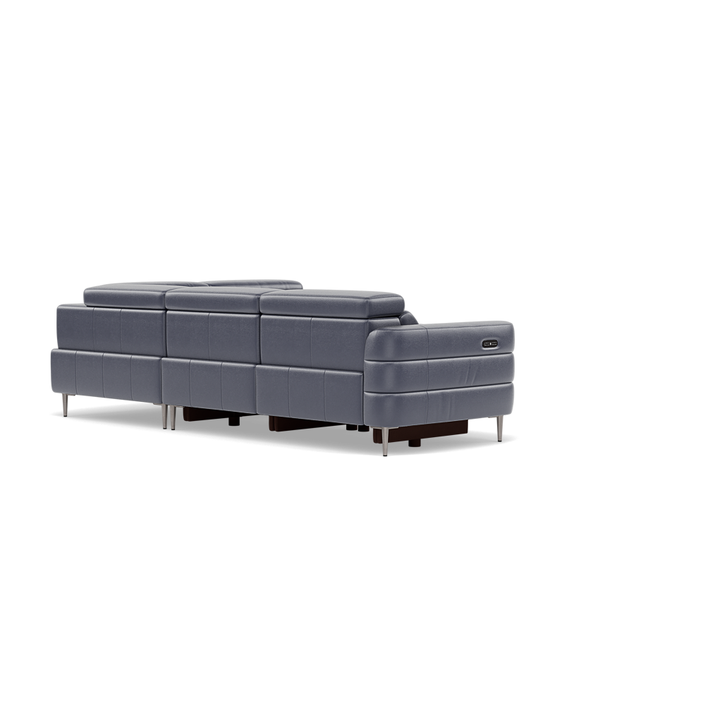 Hoy Corner Sofa - Combination 1 - Left Hand Facing Sofa Corner Group Cat NL/O - Left Hand Facing — NL5100 New York Dark Blue, gallery image 2