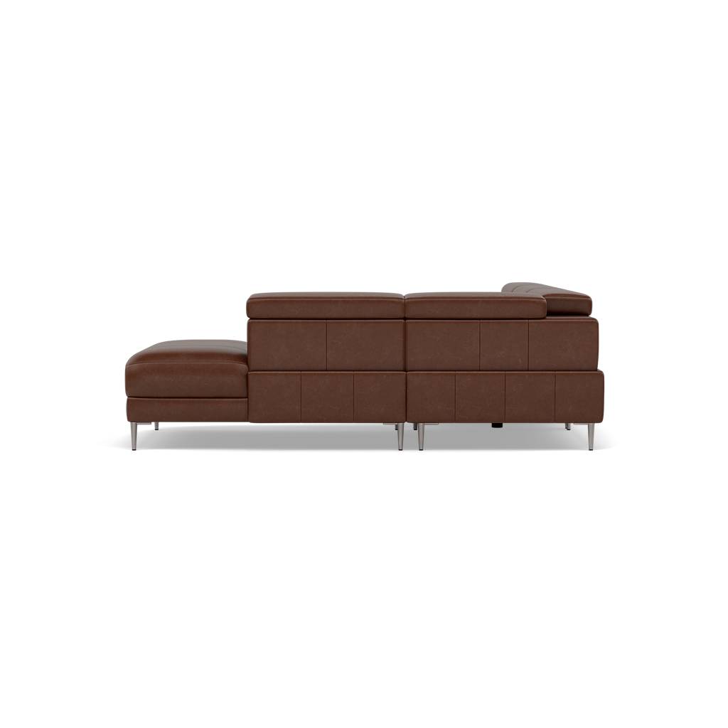 Hoy Corner Sofa - Combination 2 - Right Hand Facing Sofa Corner Group Cat M - Right Hand Facing — M1595 Monaco Coffee, gallery image 1