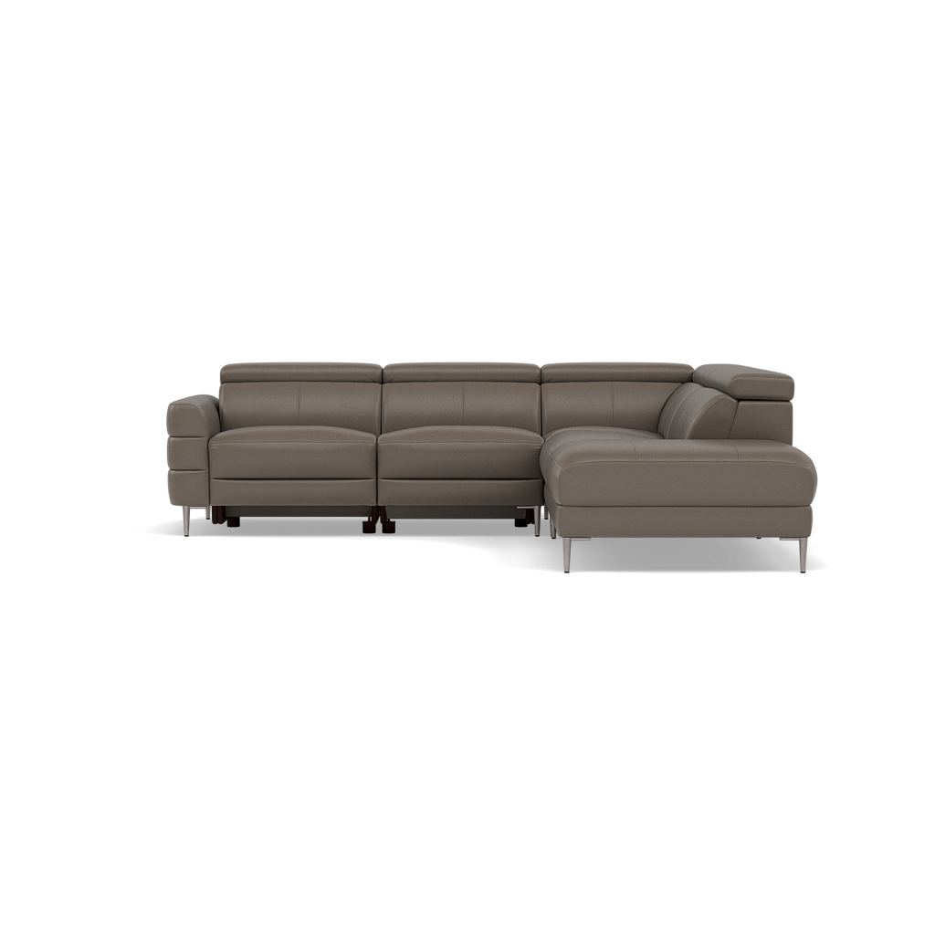 Hoy Corner Sofa - Combination 2 - Right Hand Facing Sofa Corner Group Cat M - Right Hand Facing — M5655 Melbourne Dark Grey, gallery image 3