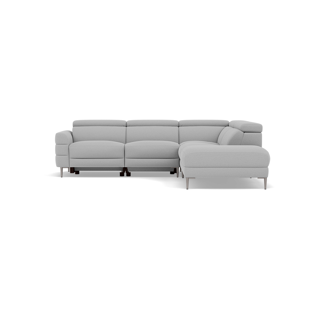 Hoy Corner Sofa - Combination 2 - Right Hand Facing Sofa Corner Group Fabric - Right Hand Facing — CU9102-5-UK Oxford Silver, gallery image 3