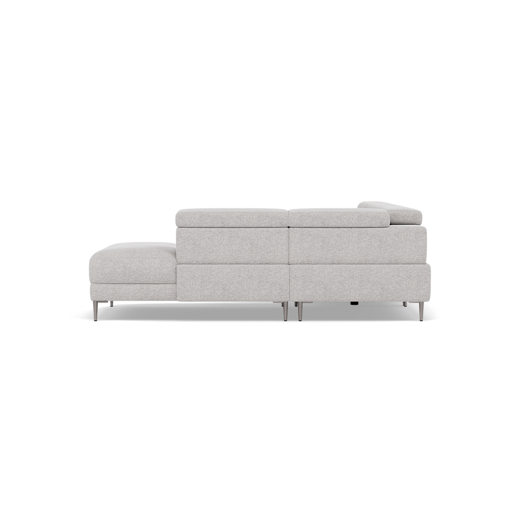 Hoy Corner Sofa - Combination 2 - Right Hand Facing Sofa Corner Group Fabric - Right Hand Facing — KB-1280-UK Darwin Silver, gallery image 1