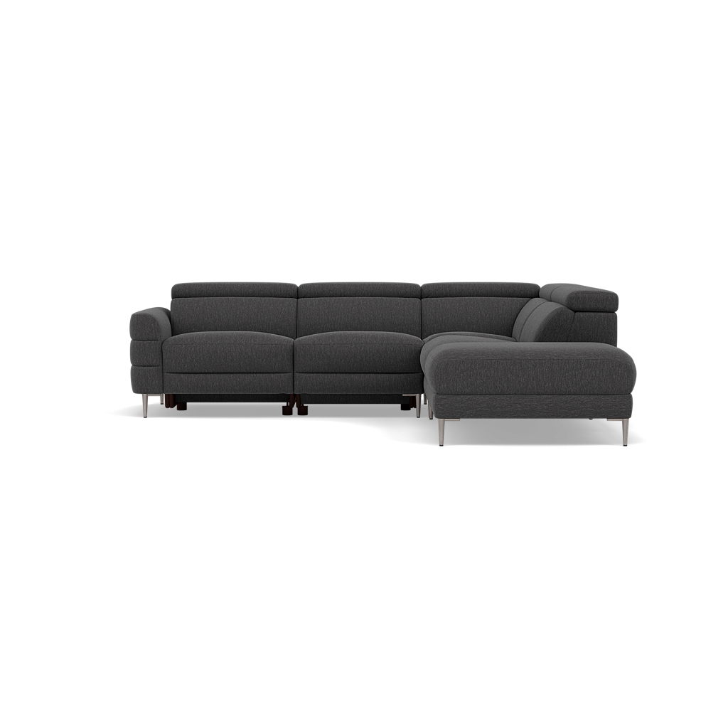 Hoy Corner Sofa - Combination 2 - Right Hand Facing Sofa Corner Group Fabric - Right Hand Facing — KB-1295-UK Amigo Coal, gallery image 3