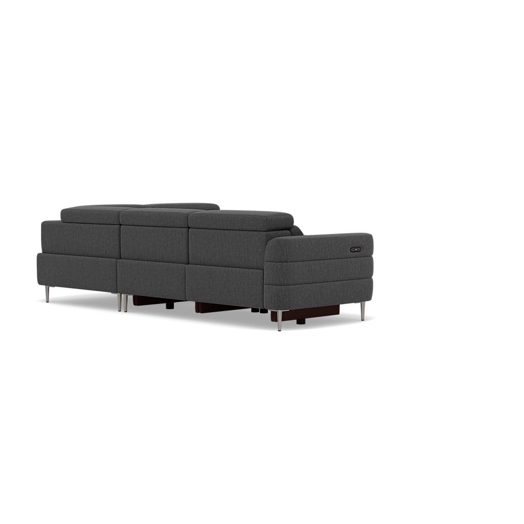 Hoy Corner Sofa - Combination 2 - Right Hand Facing Sofa Corner Group Fabric - Right Hand Facing — KB-1295-UK Amigo Coal, gallery image 2