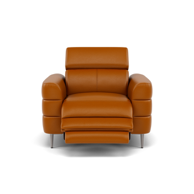 Hoy Recliner Armchair - Chair W/ Power Recliner W/ Manual Headrest Cat M - Power with Manual Headrest Sterling Home 1 M5659 Melbourne Ochre