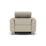 Hoy Recliner Armchair - Chair W/ Power Recliner W/ Manual Headrest Cat NL/O - Power with Manual Headrest — NL5115 New York Light Grey, gallery image 2