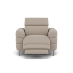 Hoy Recliner Armchair - Chair W/ Power Recliner W/ Manual Headrest Fabric - Power with Manual Headrest Armchairs Sterling Home 6 CU9101-5-UK Oxford Beige