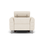 Hoy Recliner Armchair - Chair W/ Power Recliner W/ Manual Headrest Fabric - Power with Manual Headrest — KB-1285-UK Darwin Ivory, gallery image 2