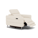 Hoy Recliner Armchair - Chair W/ Power Recliner W/ Manual Headrest Fabric - Power with Manual Headrest — KB-1285-UK Darwin Ivory, gallery image 1