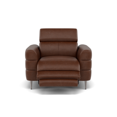 Hoy Recliner Armchair - Chair W/ Power Recliner W/ Power Headrest Cat M - Power with Power Headrest & USB Sterling Home 3 M1595 Monaco Coffee