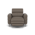 Hoy Recliner Armchair - Chair W/ Power Recliner W/ Power Headrest Cat M - Power with Power Headrest & USB Sterling Home 5 M5655 Melbourne Dark Grey