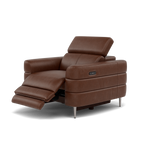 Hoy Recliner Armchair - Chair W/ Power Recliner W/ Power Headrest Cat M - Power with Power Headrest & USB — M1595 Monaco Coffee, gallery image 3