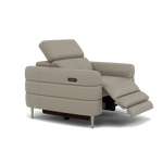 Hoy Recliner Armchair - Chair W/ Power Recliner W/ Power Headrest Cat M - Power with Power Headrest & USB — M5653 Melbourne Light Grey, gallery image 1