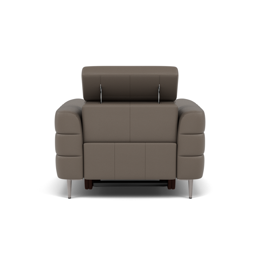 Hoy Recliner Armchair - Chair W/ Power Recliner W/ Power Headrest Cat M - Power with Power Headrest & USB — M5655 Melbourne Dark Grey, gallery image 2