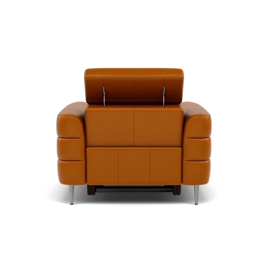 Hoy Recliner Armchair - Chair W/ Power Recliner W/ Power Headrest Cat M - Power with Power Headrest & USB — M5659 Melbourne Ochre, gallery image 2
