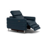 Hoy Recliner Armchair - Chair W/ Power Recliner W/ Power Headrest Cat M - Power with Power Headrest & USB — M5661 Melbourne Navy Blue, gallery image 1