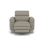 Hoy Recliner Armchair - Chair W/ Power Recliner W/ Power Headrest Cat M - Power with Power Headrest & USB Sterling Home 4 M5653 Melbourne Light Grey