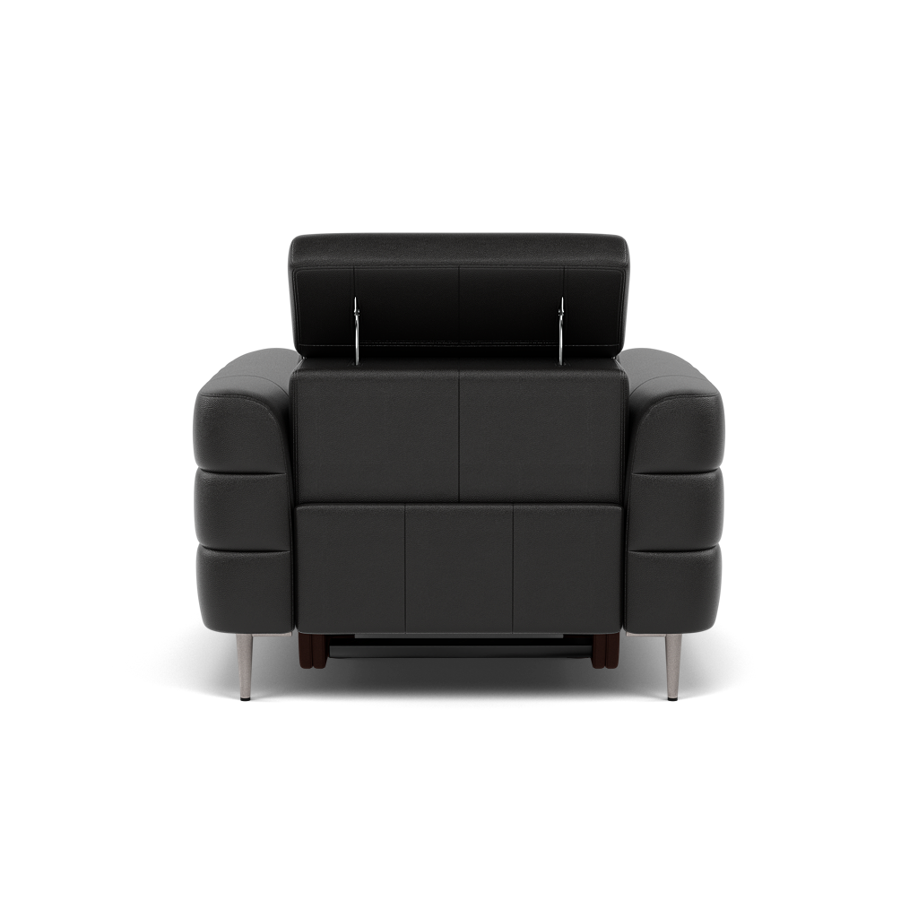 Hoy Recliner Armchair - Chair W/ Power Recliner W/ Power Headrest Cat NL/O - Power with Power Headrest & USB — NL5109 New York Midnight, gallery image 2
