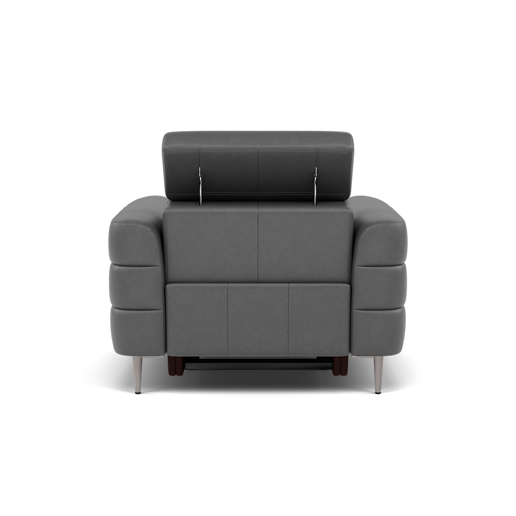 Hoy Recliner Armchair - Chair W/ Power Recliner W/ Power Headrest Cat NL/O - Power with Power Headrest & USB — O7300 Orlando Dark Grey, gallery image 2
