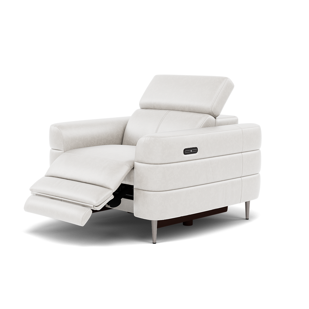 Hoy Recliner Armchair - Chair W/ Power Recliner W/ Power Headrest Cat NL/O - Power with Power Headrest & USB — O7304 Orlando Quiet Grey, gallery image 3