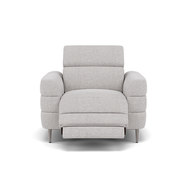 Hoy Recliner Armchair - Chair W/ Power Recliner W/ Power Headrest Fabric - Power with Power Headrest & USB Armchairs Sterling Home 3 KB-1280-UK Darwin Silver