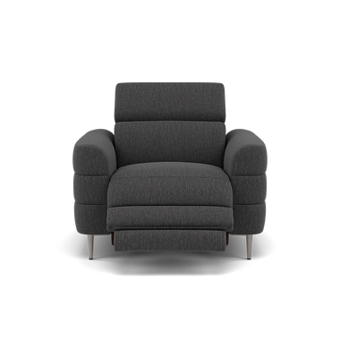 Hoy Recliner Armchair - Chair W/ Power Recliner W/ Power Headrest Fabric - Power with Power Headrest & USB Armchairs Sterling Home 1 KB-1295-UK Amigo Coal
