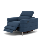Hoy Recliner Armchair - Chair W/ Power Recliner W/ Power Headrest Fabric - Power with Power Headrest & USB — KB-1290-UK Amigo Navy, gallery image 3