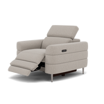 Hoy Recliner Armchair - Chair W/ Power Recliner W/ Power Headrest Fabric - Power with Power Headrest & USB — KB-1292-UK Amigo Dove, gallery image 3