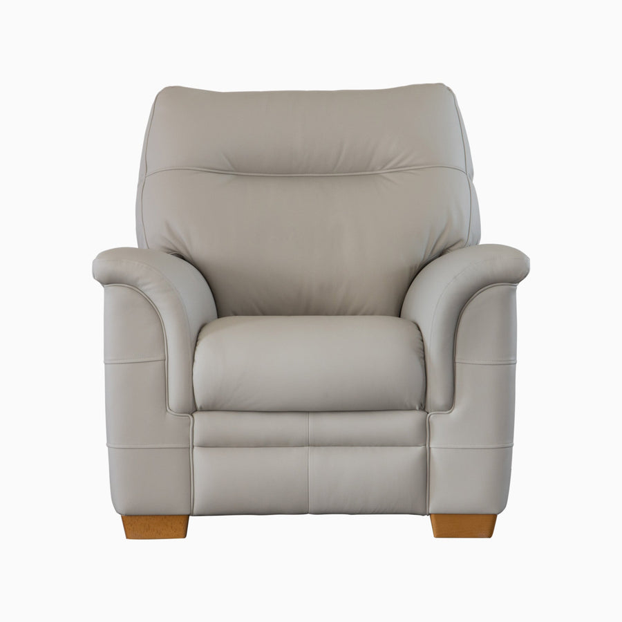 Parker Knoll Hudson Armchair - Armchair Leather Sterling Home 1