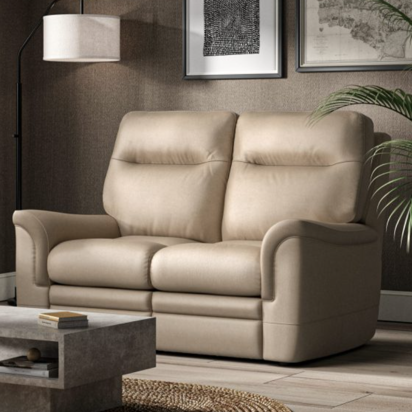 Parker Knoll Hudson 2 Seater Sofa - 2 Seater Sofa Leather