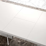 imperia Dining Table - Dining Table 160/210 x 95 cm White High Gloss Tables Sterling Home 6