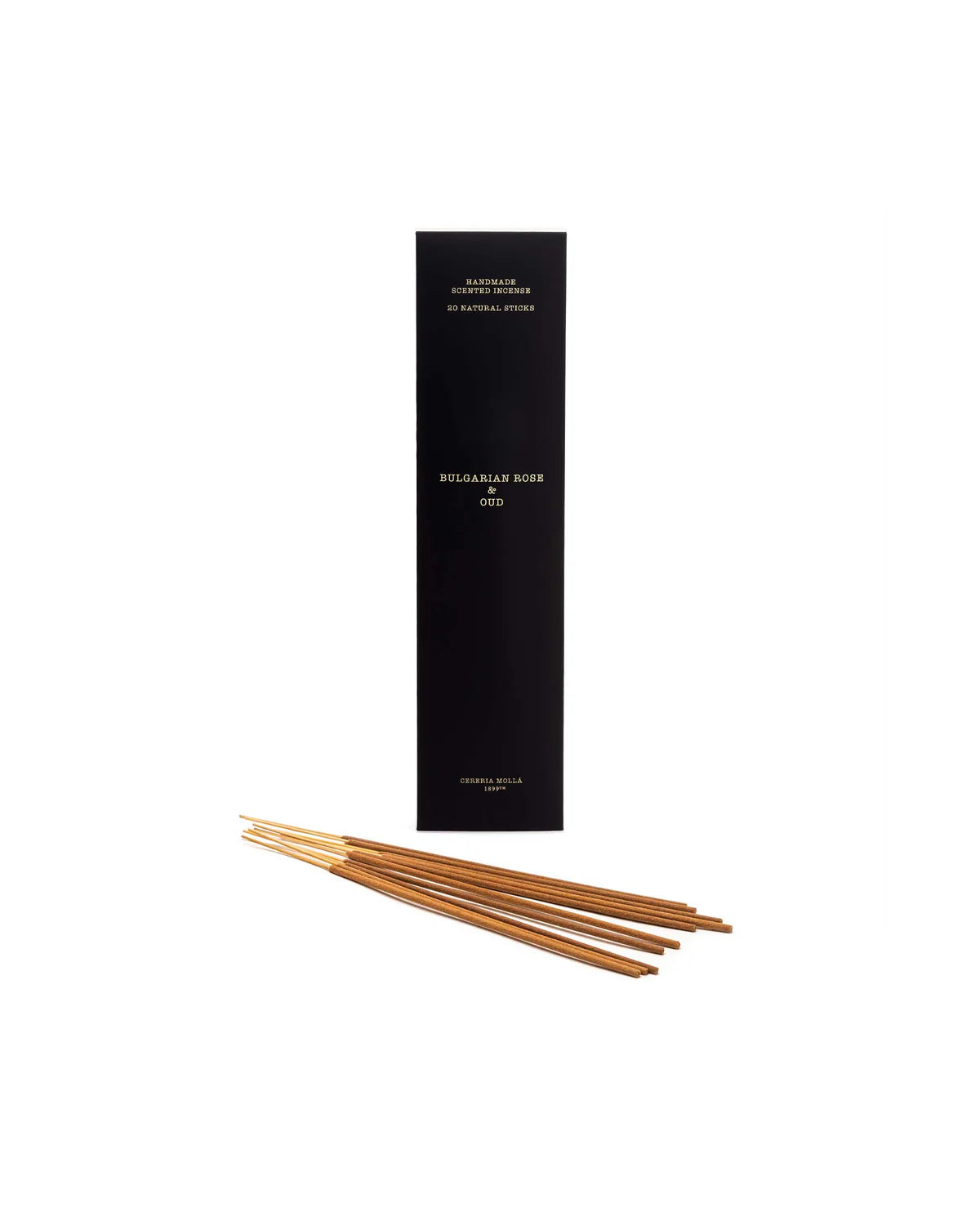 Cereria Molla Bulgarian Rose And Oud Incense Sticks - Bulgarian Rose & Oud 20pc Incense Sticks Sterling Home 1