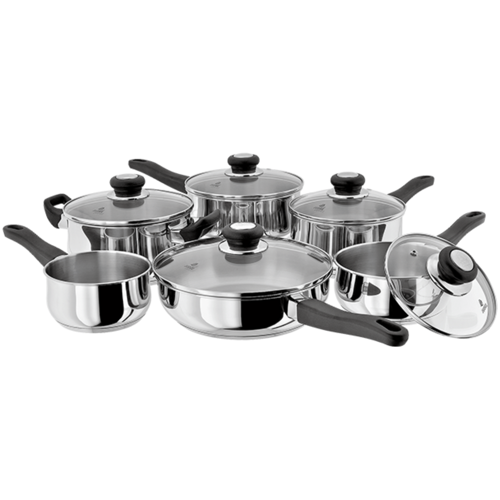 Judge Vista 6 Piece Saucepan Set - Judge Vista Saucepan 6Pce Sterling Home 1