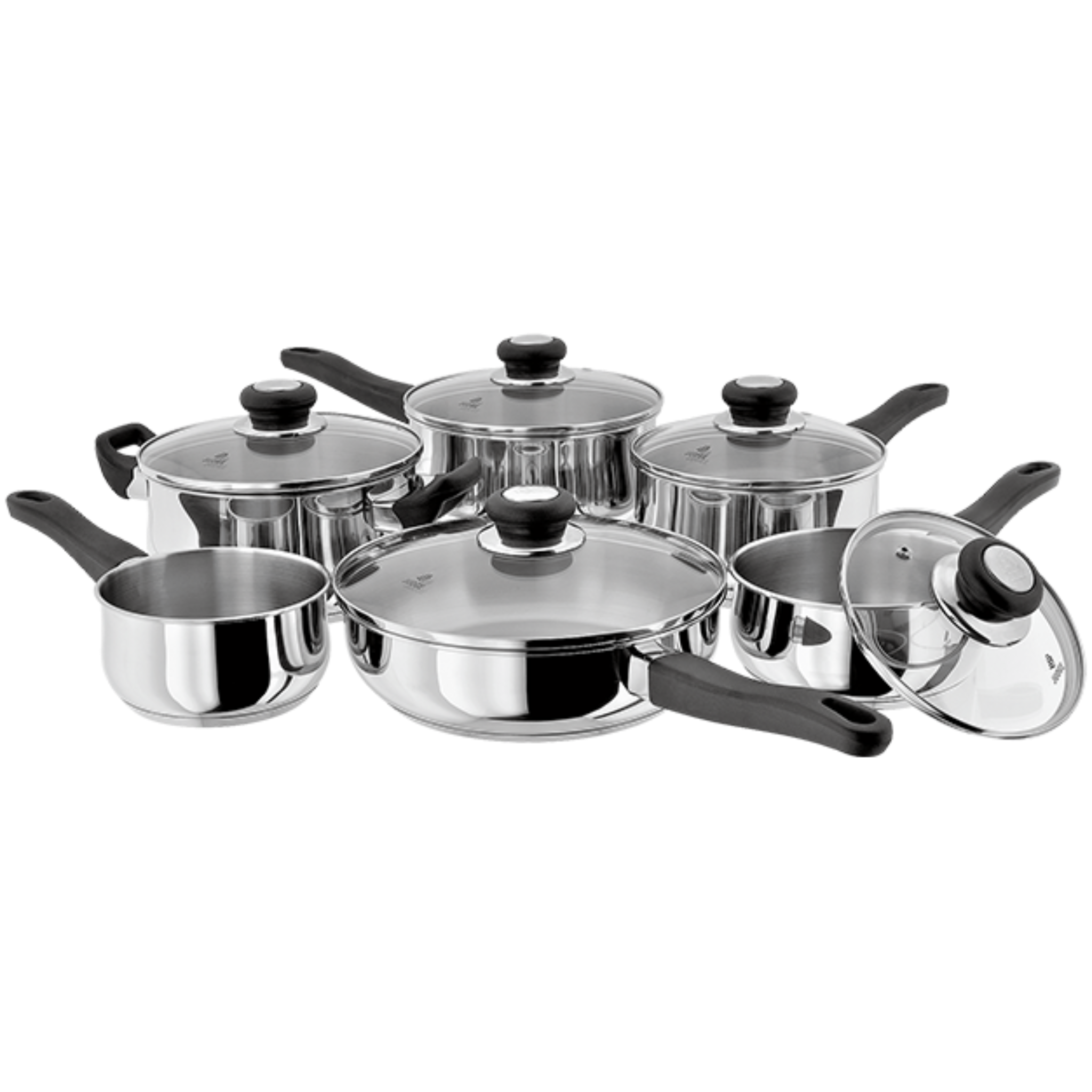 Judge Vista 6 Piece Saucepan Set - Judge Vista Saucepan 6Pce