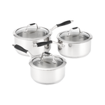 Stellar James Martin 3 Piece Saucepan Set - Stellar James Martin Saucepan 3Pce